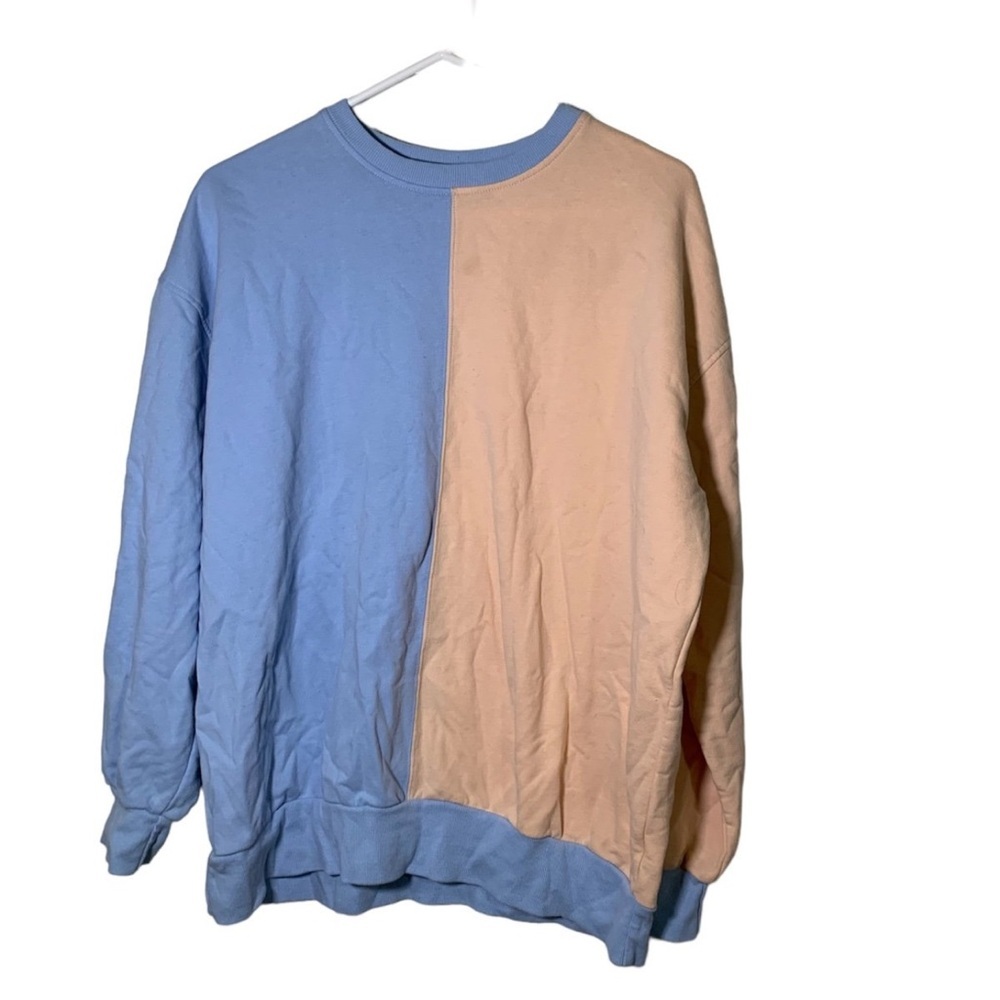 Flirtitude Active Small Blue and‎ Peach Sweatshirt